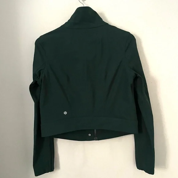 Lululemon Seize the Day Fuel Green Cropped Jacket 6 - Picture 5 of 11